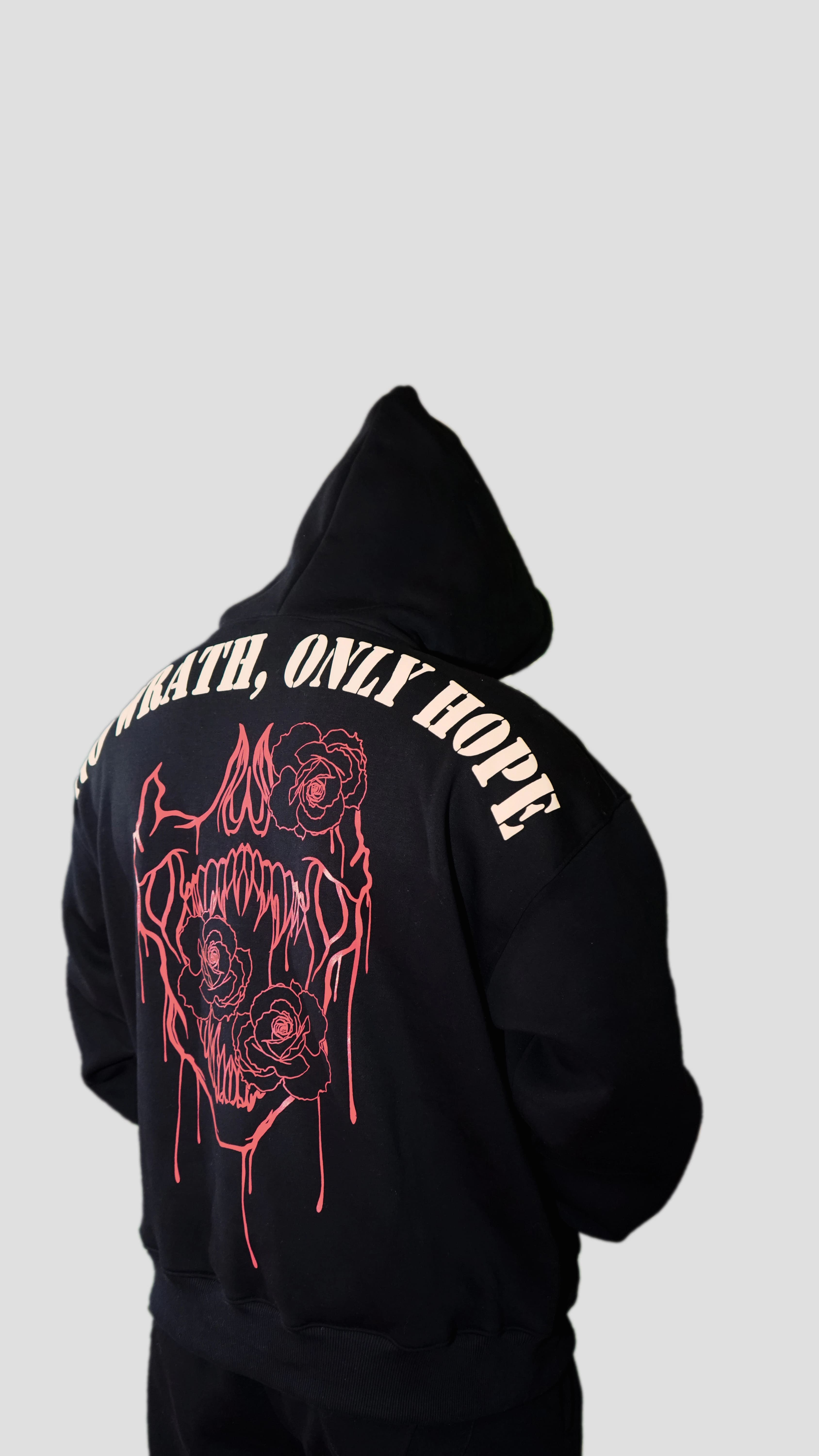 skull Hoodie view 3