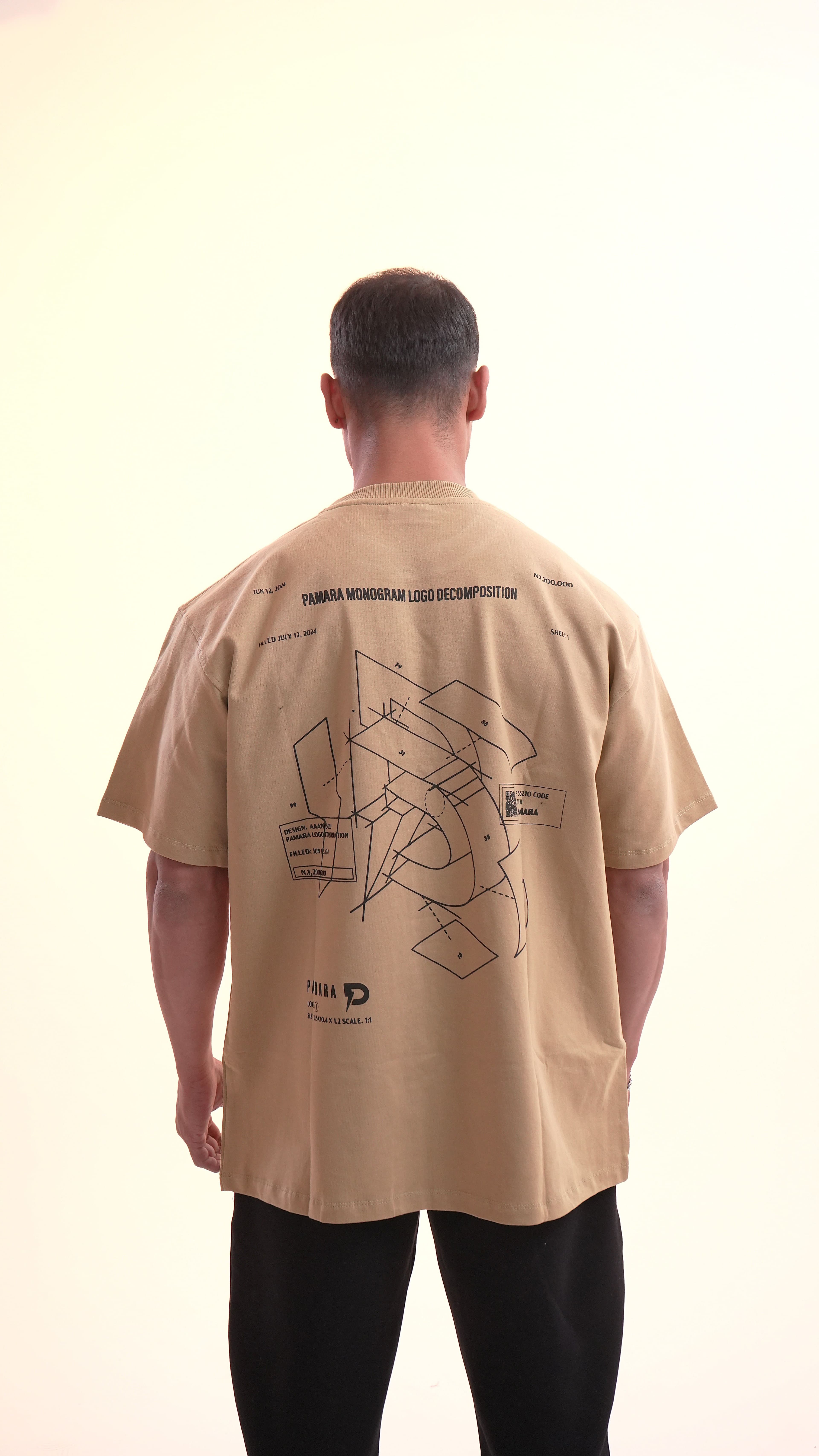 Oversized PRA Classic T-Shirt view 3