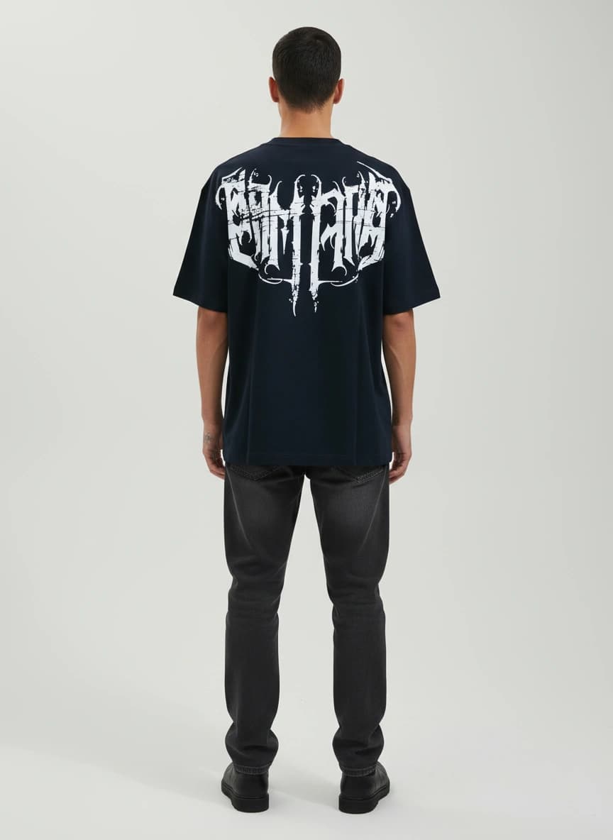 Boxy Fit PRA Graffiti T-Shirt view 2