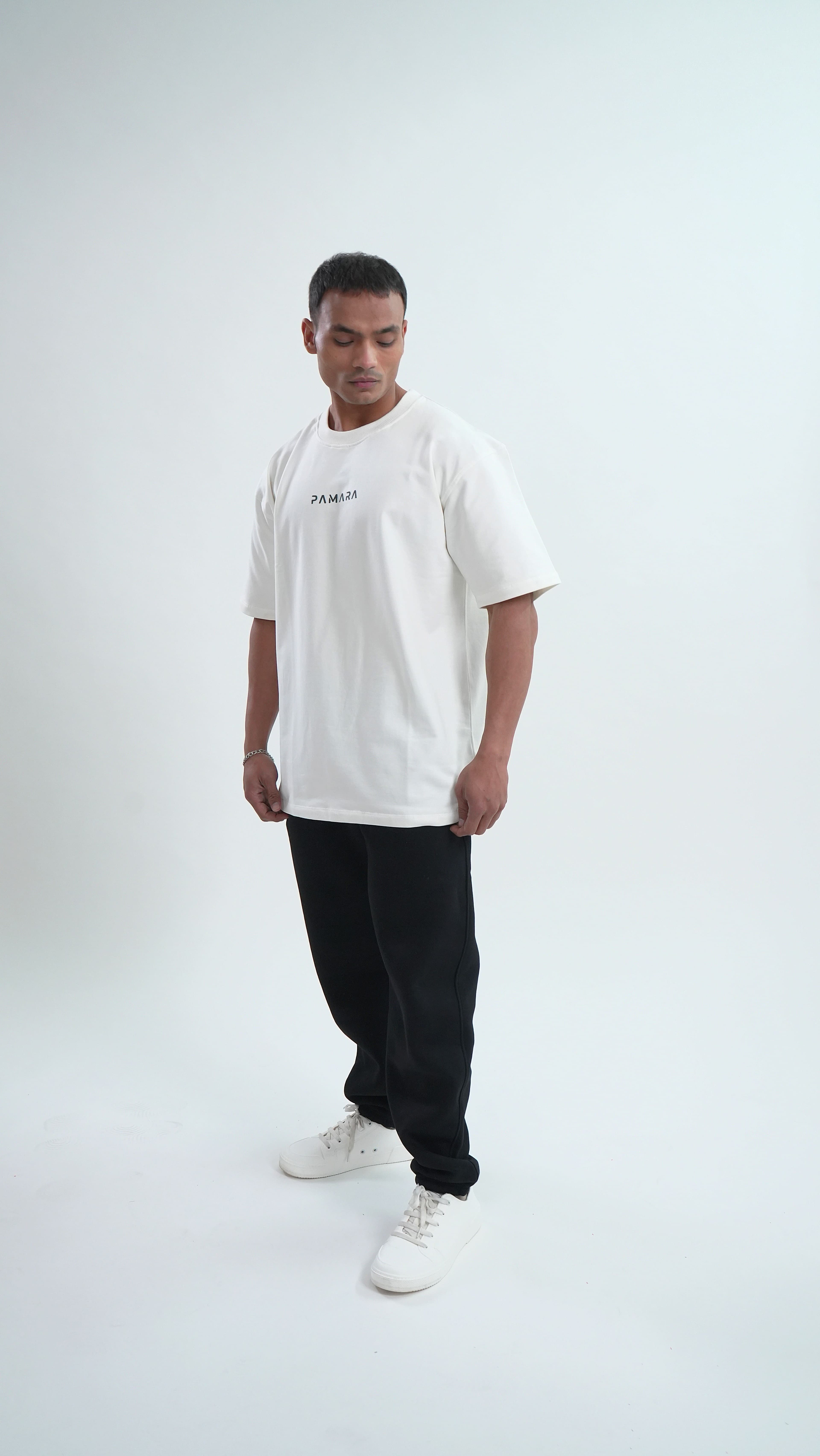 Oversized Solid T-Shirt view 4