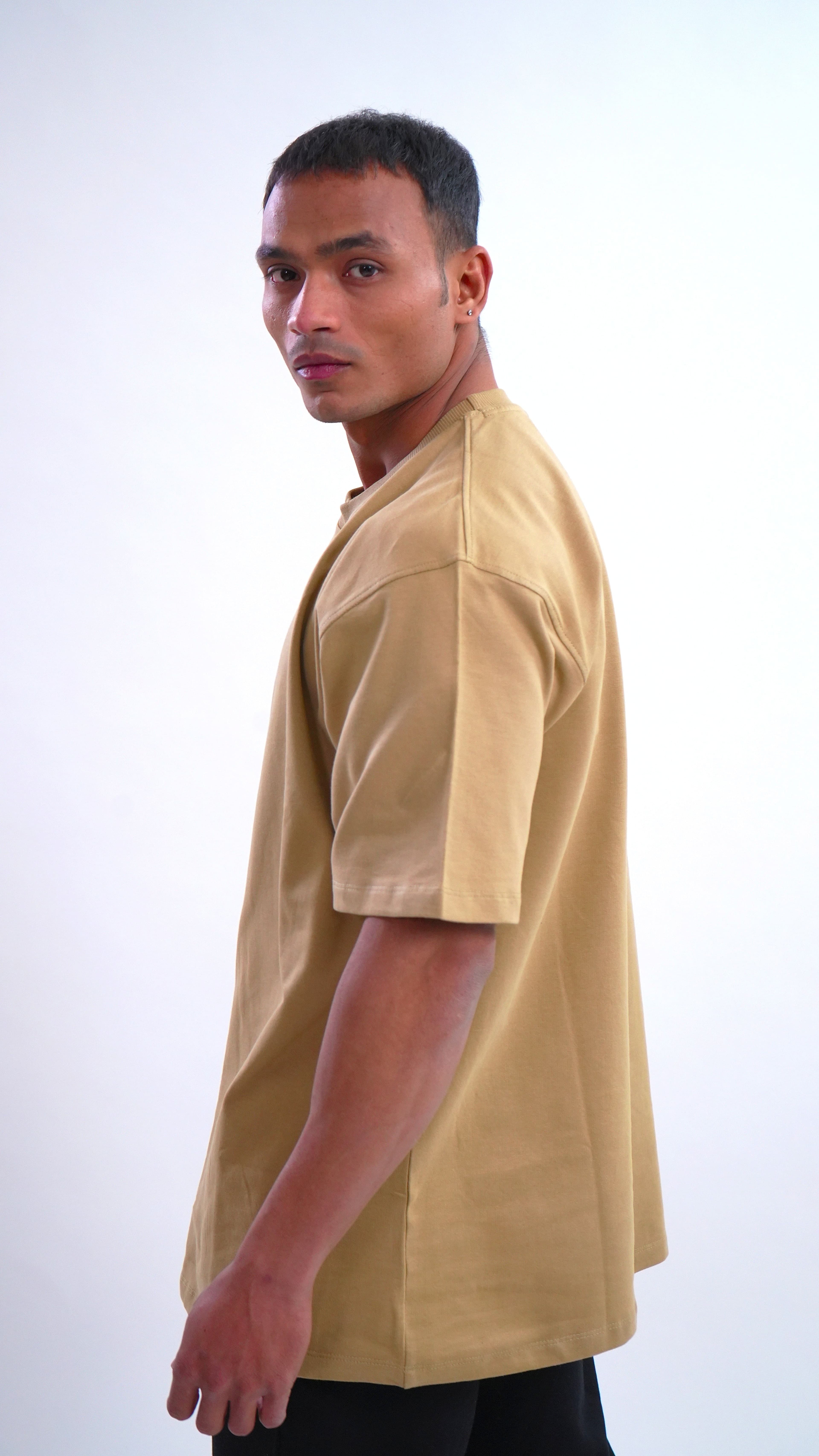 Oversized Solid T-Shirt view 3