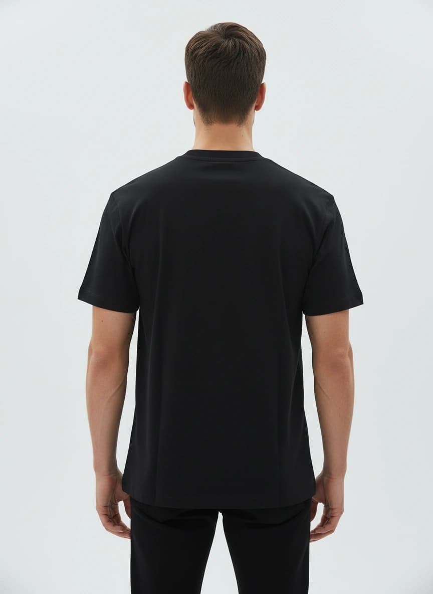 Oversized Solid T-Shirt view 2