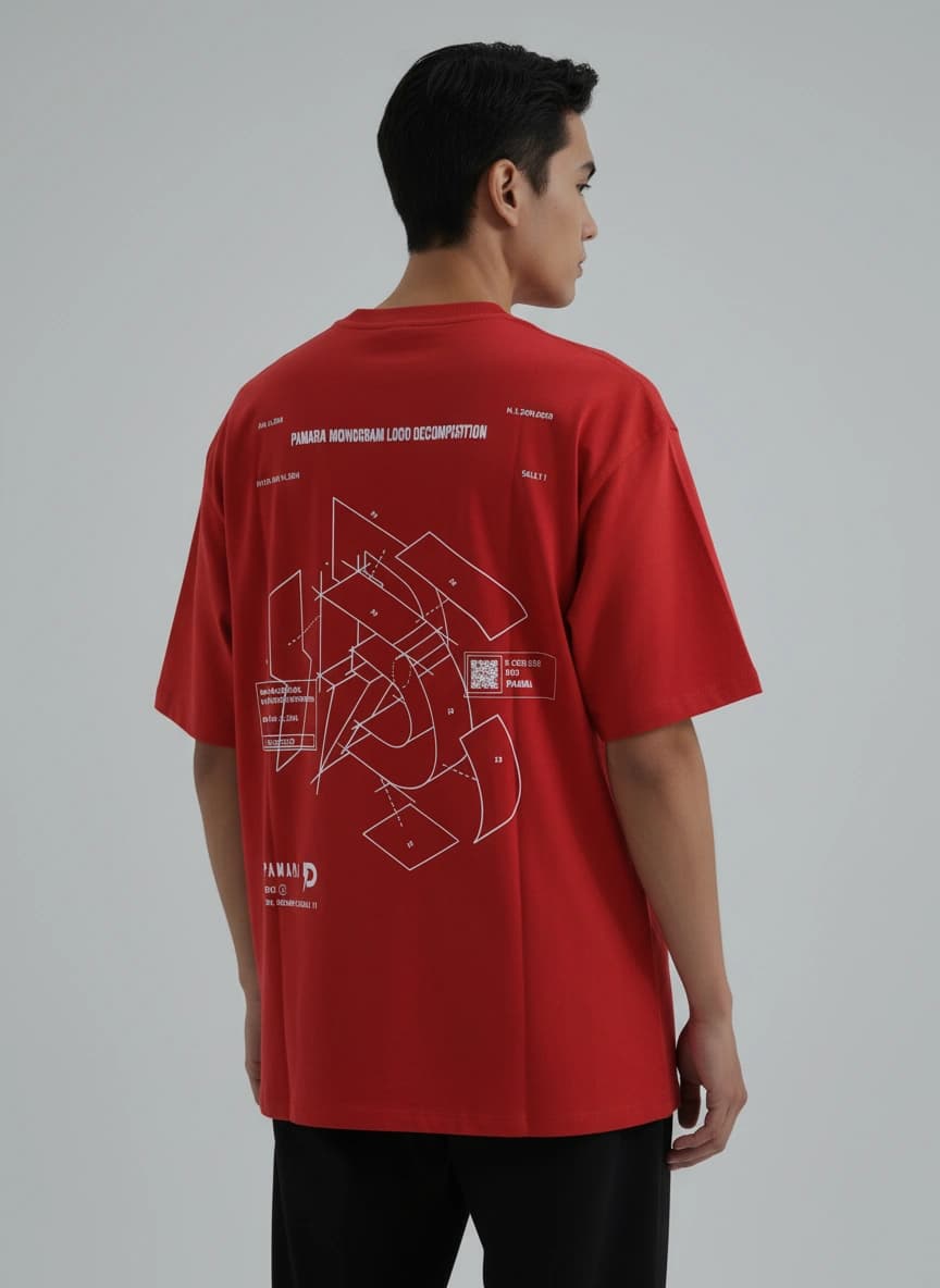Oversized PRA Classic T-Shirt view 2