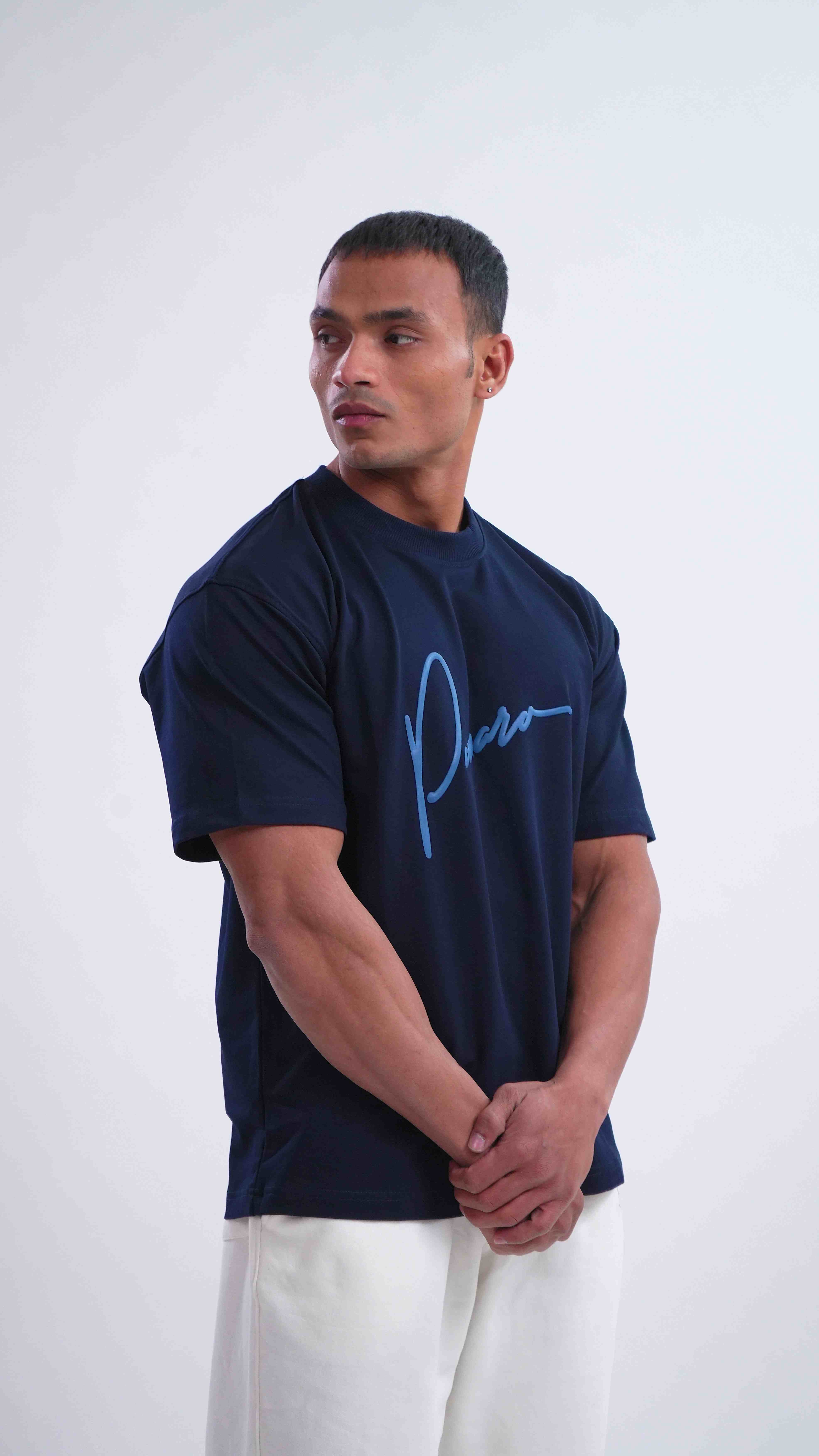 Boxy Fit Solid T-Shirt view 2