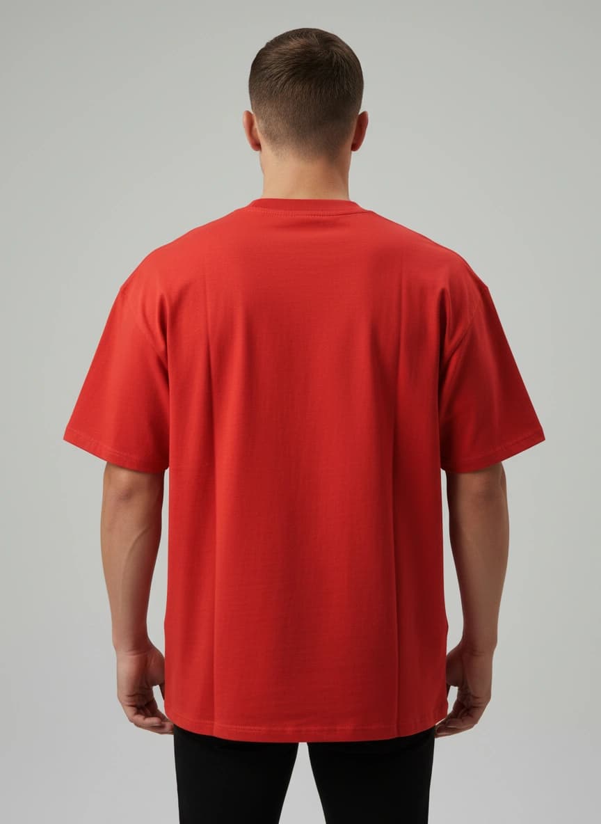 Oversized  Solid T-Shirt view 2