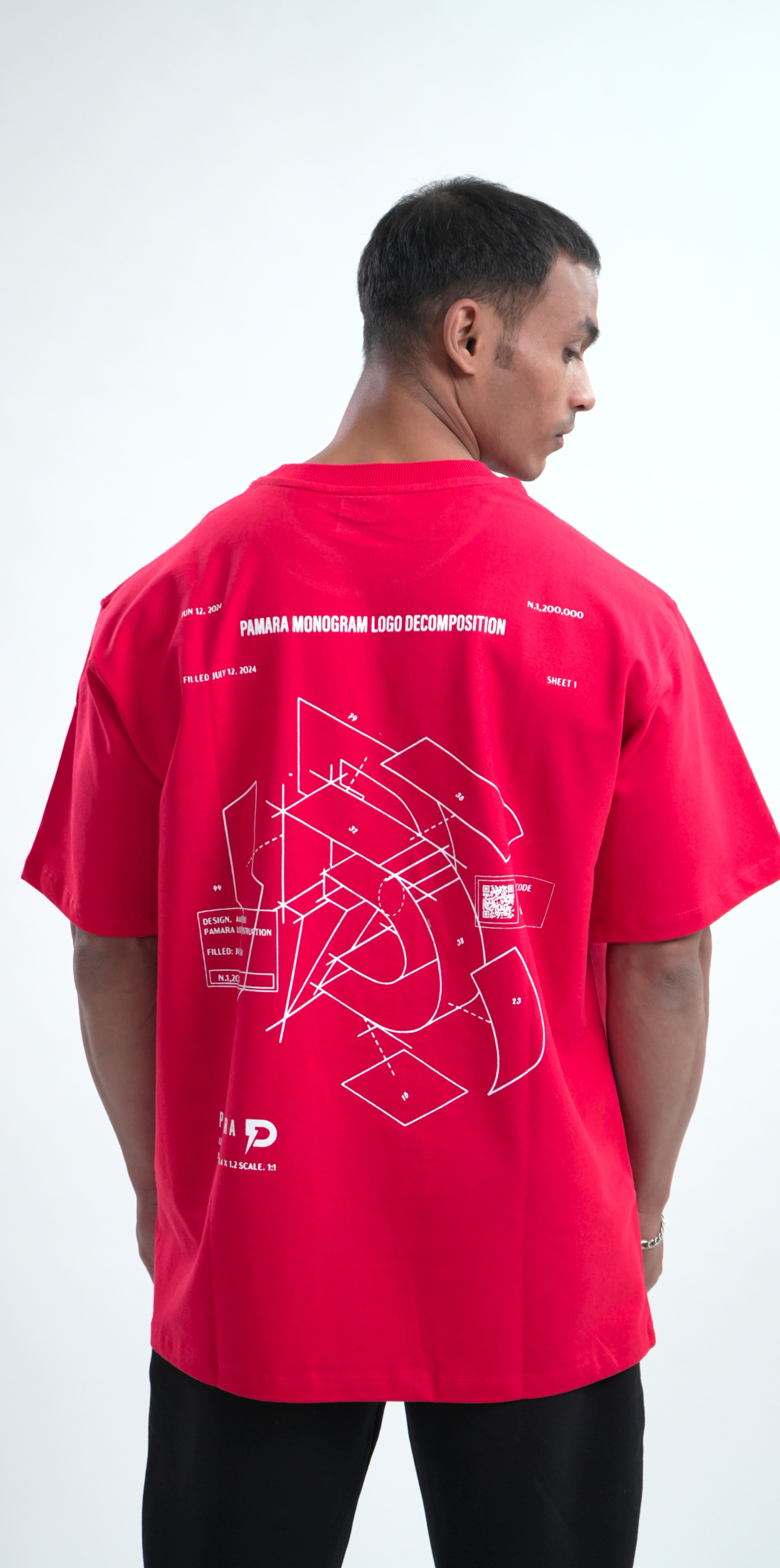 Oversized PRA Classic T-Shirt view 3