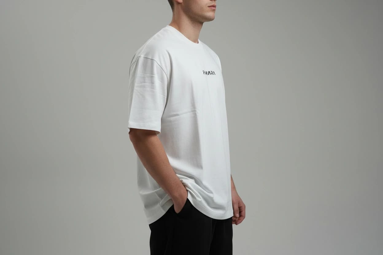 Oversized Solid T-Shirt view 3