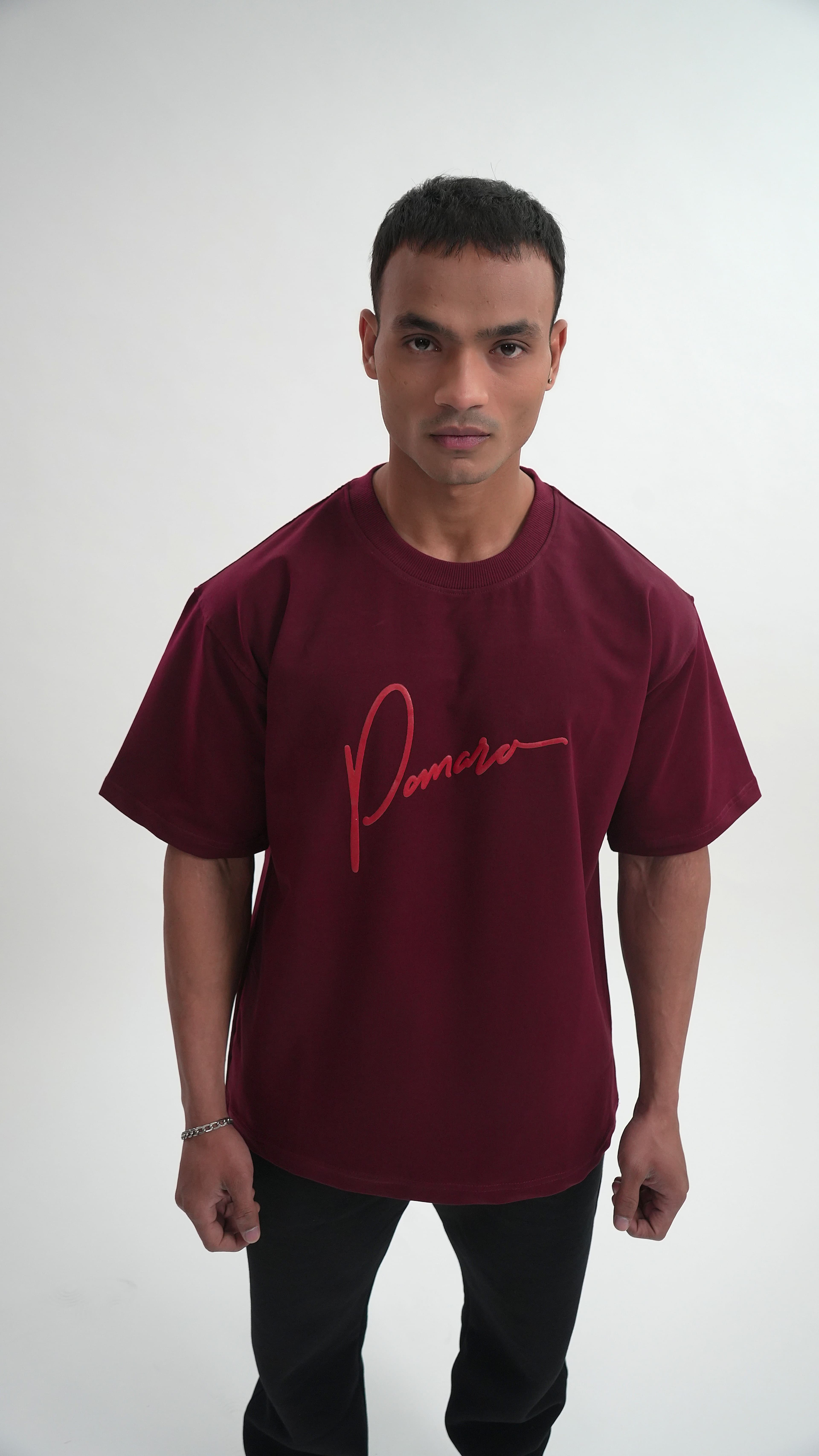 Boxy Fit Solid T-Shirt view 2