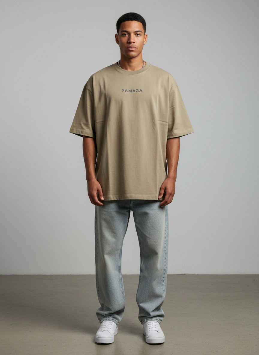 Oversized Solid T-Shirt